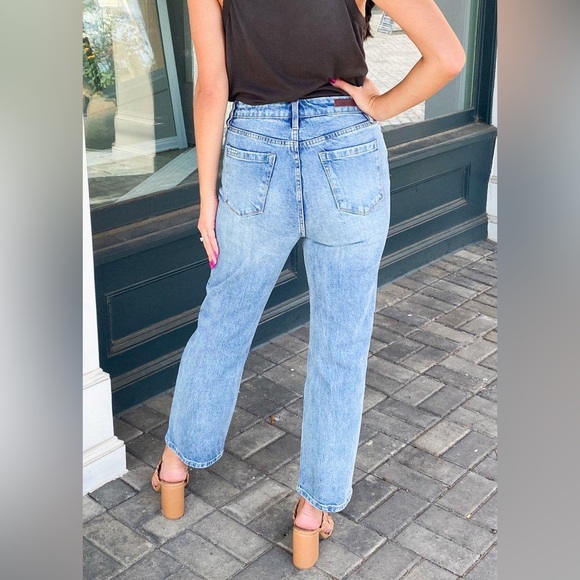 Blanknyc the Baxter the straight leg jeans blue wash 31 - Picture 10 of 11